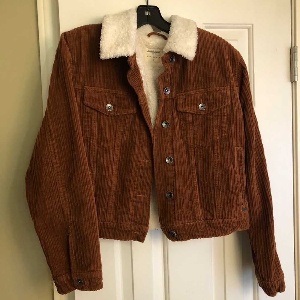 Double Agent Corduroy/Shearling jacket